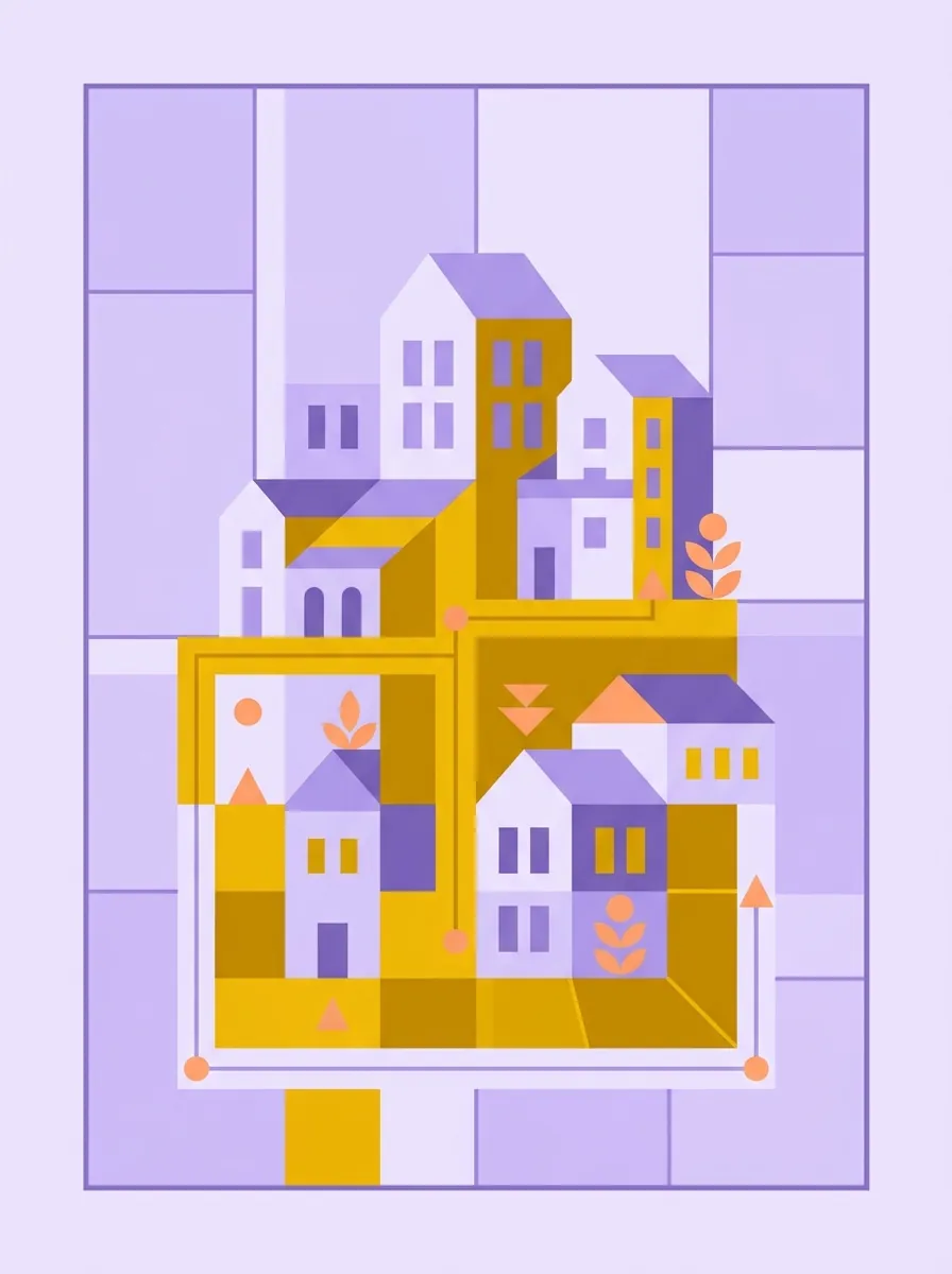 A district catalog for a neighborhood firm